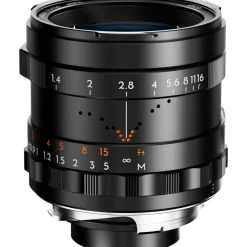 Hot Simera 35mm f/1.4 (Leica M, Black) Normal Lenses