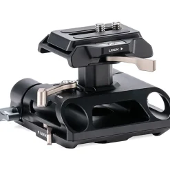 Discount Height-Adjustable Arca-Type 15mm LWS Baseplate (Black) Camera Support Accessories