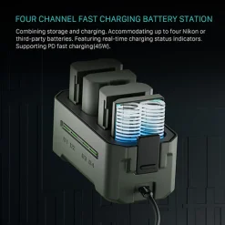 New Portable Charging Station for EN-EL15C Batteries Batteries & Adapters