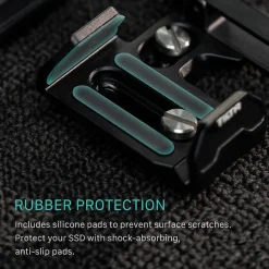 Clearance Universal SSD Drive Holder V2 (Black) Camera Support Accessories