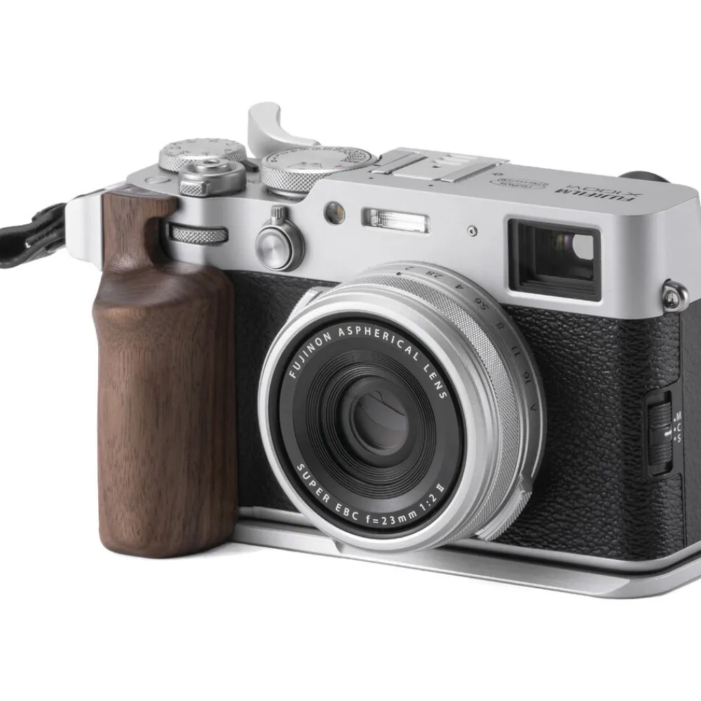Sale Vintage Cage Base Kit for Fujifilm X100VI (Silver) Camera Support Systems