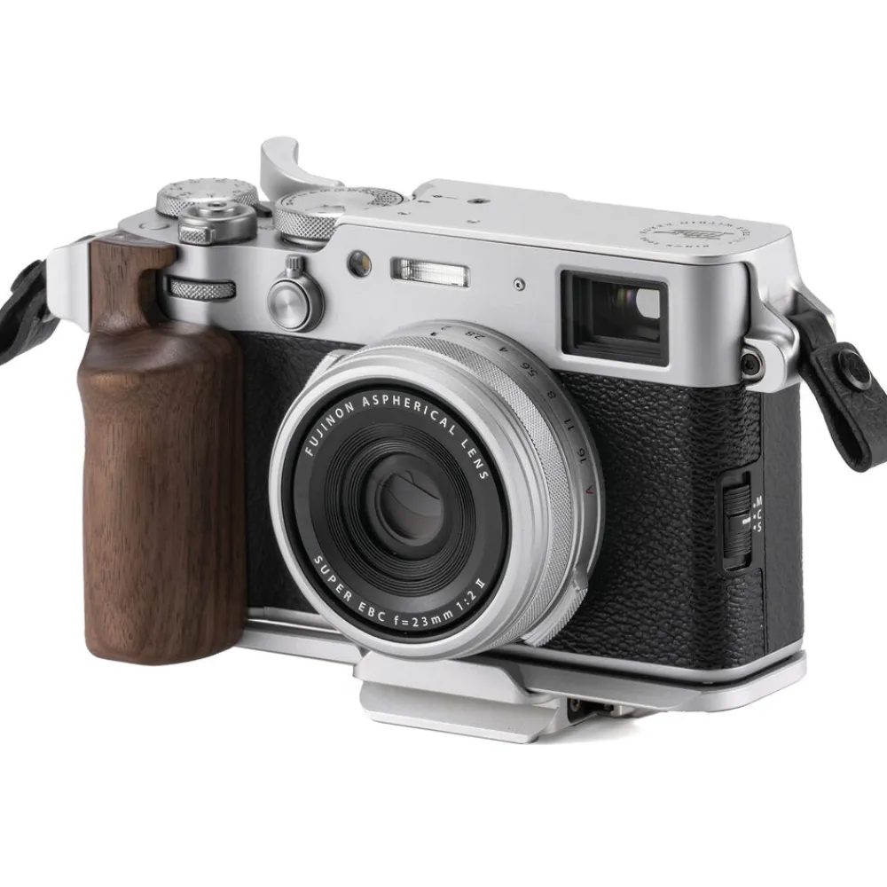 Online Vintage Cage Travel Kit for Fujifilm X100VI (Silver) Camera Support Systems