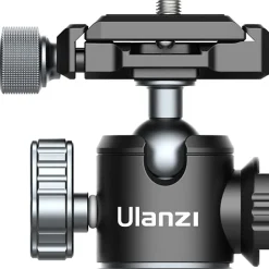 New U-80L Side Cold Shoe Mount Ball Head with Arca-Type Quick Release Tripod Heads