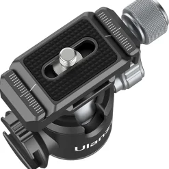 New U-80L Side Cold Shoe Mount Ball Head with Arca-Type Quick Release Tripod Heads