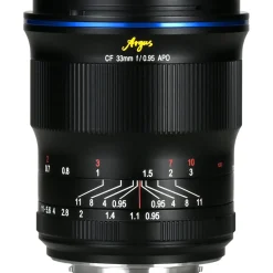 New Optics Laowa Argus 33mm f/0.95 CF APO Lens for Canon RF Normal Lenses