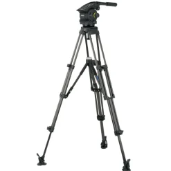 Discount System Vision 100 2-Stage CF PL MS SC Tripod Video Tripods & Supports