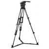 Hot Vision 100 2-Stage Aluminium Tripod System with Dolly Video Tripods & Supports
