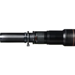 Best 650-1300mm f/8 Telephoto Zoom Lens for T-Mount (Black) Zoom Lenses|Telephoto Lenses