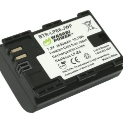 Clearance LPE6 Lithium-Ion Replacement Battery Batteries & Adapters