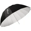 New 53 In. Apollo Deep Umbrella (White) Lighting Umbrellas