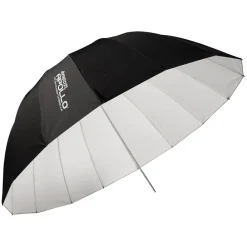 New 53 In. Apollo Deep Umbrella (White) Lighting Umbrellas