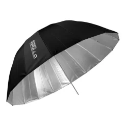 Outlet 53 In. Apollo Deep Umbrella (Silver) Lighting Umbrellas