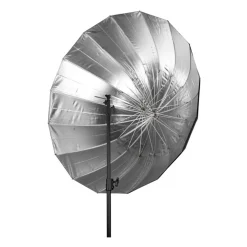 Outlet 53 In. Apollo Deep Umbrella (Silver) Lighting Umbrellas