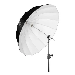 Outlet 43 In. Apollo Deep Umbrella (White) Lighting Umbrellas
