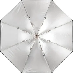 Fashion 24 in. Deep Silver Bounce Umbrella Lighting Umbrellas