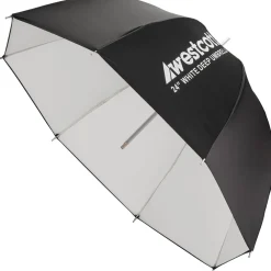 Discount 24 in. Deep White Bounce Umbrella Lighting Umbrellas