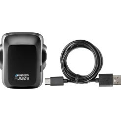 Hot FJ80 II Rechargeable Battery with USB-C Cable Flashes & Accessories