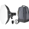 Discount FJ400 II 400Ws Touchscreen Strobe with FJ-X3 S Trigger for Sony (1-Light Backpack Kit) Portable Strobe Lighting