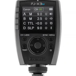 Online FJ400 II 400Ws Touchscreen Strobe with FJ-X3 M Universal Trigger (2-Light Hard Case Kit) Portable Strobe Lighting