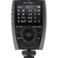 Clearance FJ400 II 400Ws Touchscreen Strobe with FJ-X3 S Trigger for Sony (2-Light Hard Case Kit) Portable Strobe Lighting