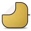 Fashion 52in. Gold / White Reflector Collapsible Reflectors