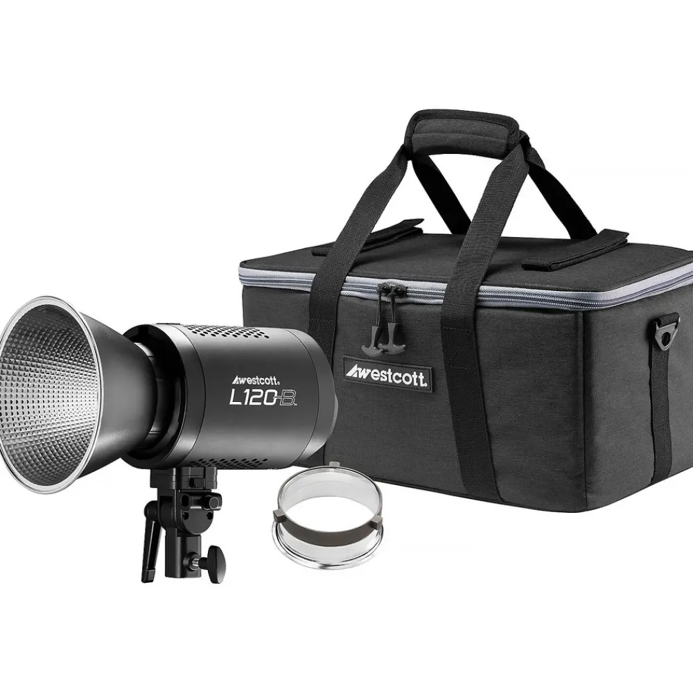 Outlet L120-B Bi-Color LED Monolight Monolight Strobe Heads & Kits