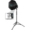 Fashion Rapid Box 26 in. Octa Speedlite Kit Octagonal Soft Boxes