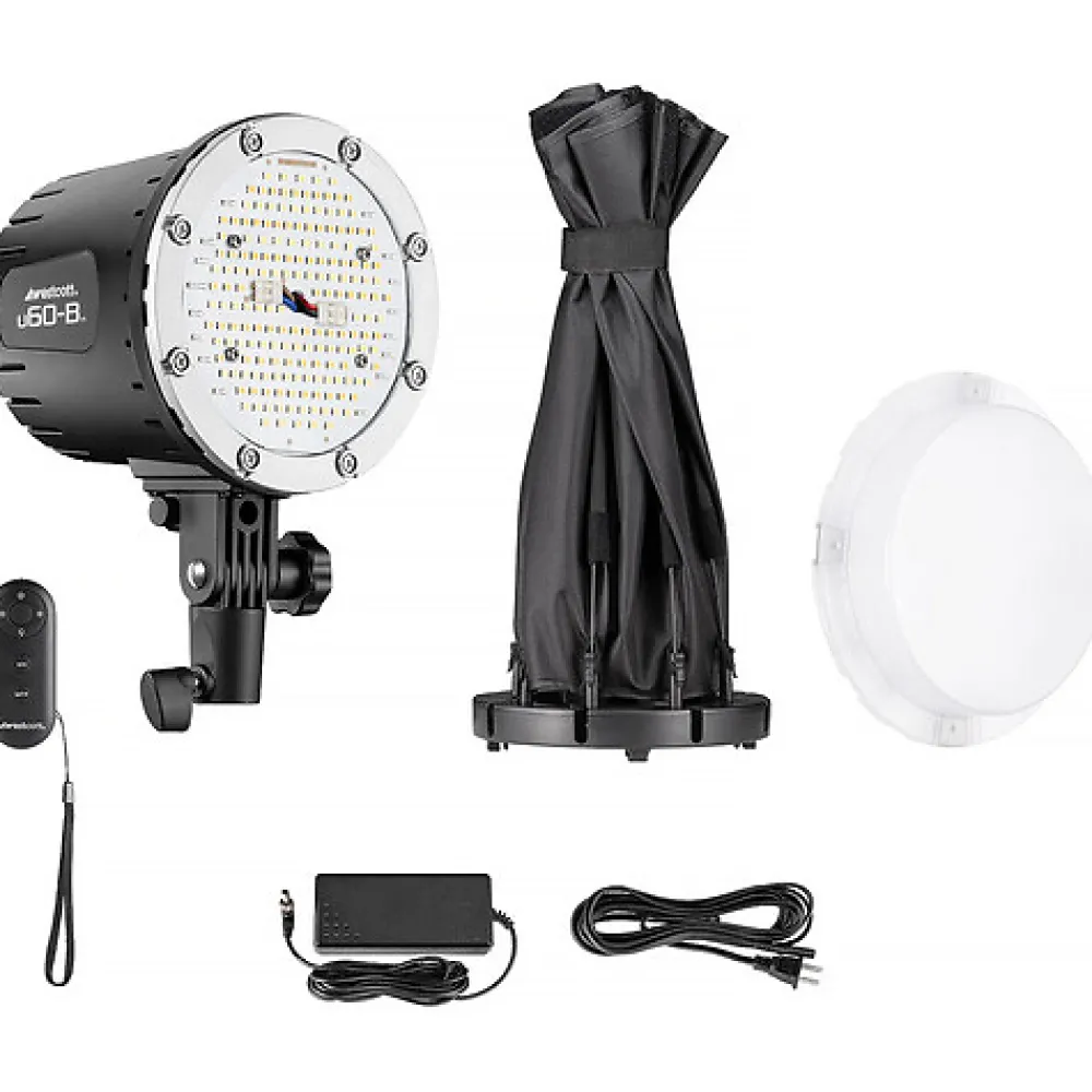 Fashion U60-B Bi-Color Led 1-Light Softbox Kit Led Lights & Kits