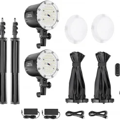 Sale U60-B Bi-Color Led 2-Light Softbox Kit Led Lights & Kits