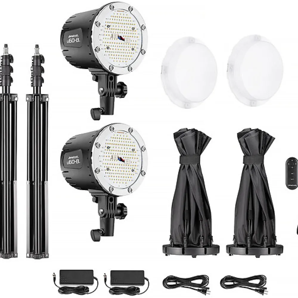Sale U60-B Bi-Color Led 2-Light Softbox Kit Led Lights & Kits