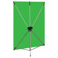 Clearance X-Drop Kit (5 x 7 ft., Green Screen) Fabric Backgrounds