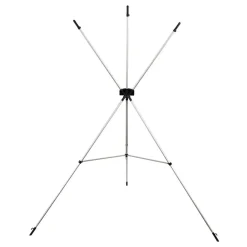 Online X-Drop Wrinkle-Resistant Backdrop Kit Rich Gray Sweep (5 x 12 ft.) Fabric Backgrounds