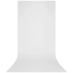 New X-Drop Wrinkle-Resistant Backdrop High-Key White Sweep (5 x 12 ft.) Fabric Backgrounds