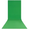 Clearance X-Drop Wrinkle-Resistant Backdrop Chroma-Key Green Sweep (5 x 12 ft.) Chroma Key Backgrounds
