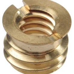 Discount BS-100 3/8 inch -16 to 1/4 inch -20 Brass Reducer Bushing Tripod Accessories