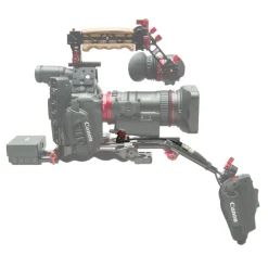 Clearance Lens Support for Canon 18-80 with Right Angle 6 In. Cable Camera Support Accessories