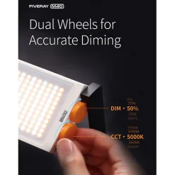 Clearance FIVERAY M40 Powerful 40W Pocket LED Light Led Lights & Kits