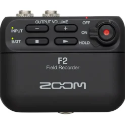 Best F2 Ultracompact Portable Field Recorder with Lavalier Microphone Digital Audio Recorders